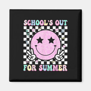 Schools Out For Summer Teachers Students Last Day Magnet