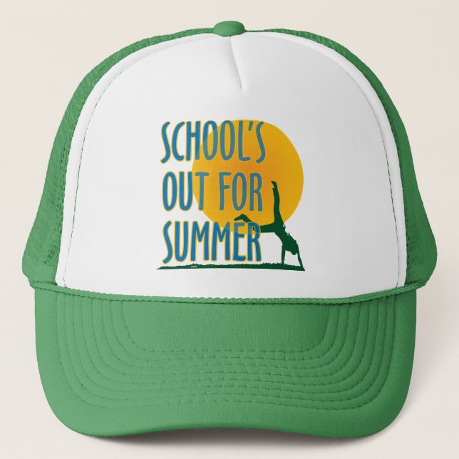 SCHOOL'S OUT FOR SUMMER! TRUCKER HAT (Front)