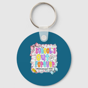 School's out forever retirement 2026 retired key ring