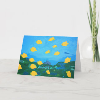 "School's Out!" Greeting Card