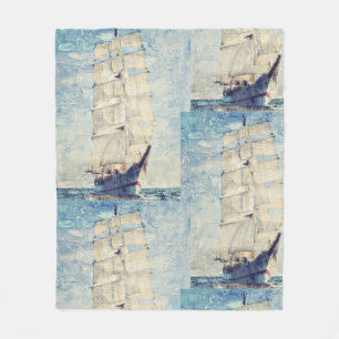 Schooner Fleece Blanket