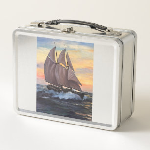 Schooner Metal Lunchbox