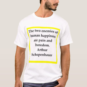 schopenhauer,arthur, T-Shirt