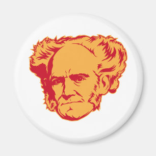Schopenhauer Portrait Magnet