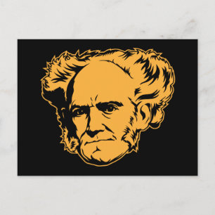 Schopenhauer Portrait Postcard