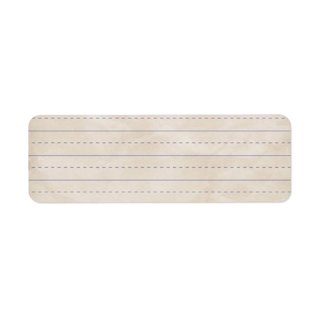 SCHPPR WRINKLED WHITE RULED SCHOOL LINED PAPER EDU (Front)