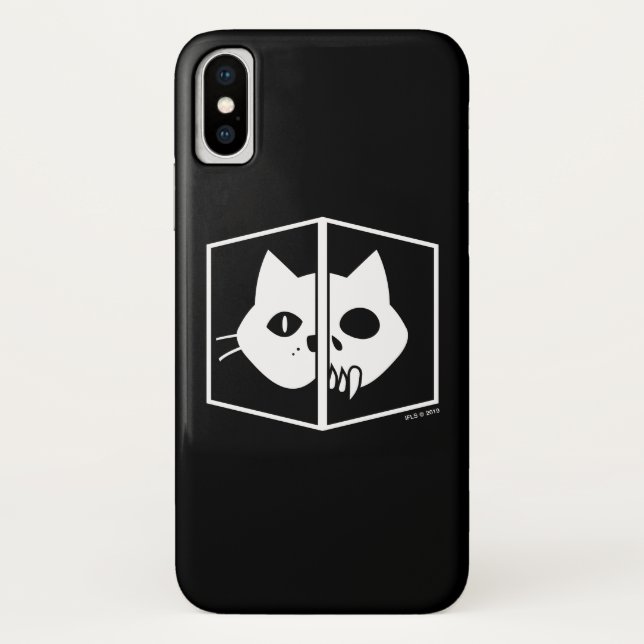 Schrödinger Cat Graphic Case-Mate iPhone Case (Back)