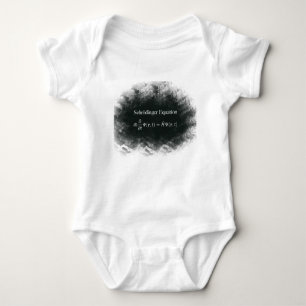 Schrödinger Equation Math & Quantum Physics Baby Bodysuit