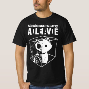 Schrodinger’s Cat, Funny Science Cat Dead And Al T-Shirt