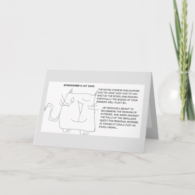 Schrodinger's Cat and Revenge Card (Front)