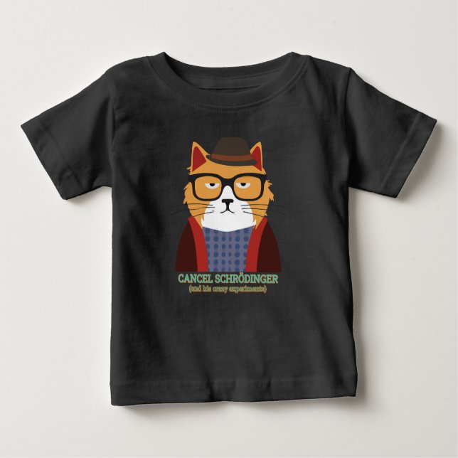 Schrodinger's Cat Baby T-Shirt (Front)