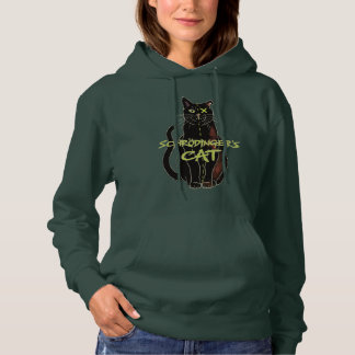 Schrodinger's Cat Funny Physics Hoodie