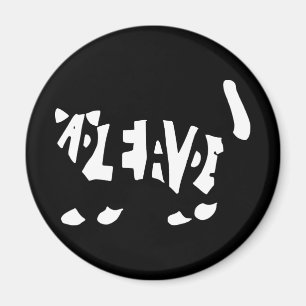 Schrödinger's cat magnet