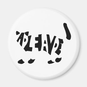 Schrödinger's cat magnet