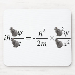 Schrodinger's cat mouse pad