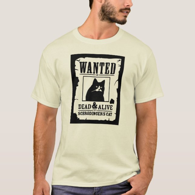 Schrodinger's Cat T-Shirt (Front)