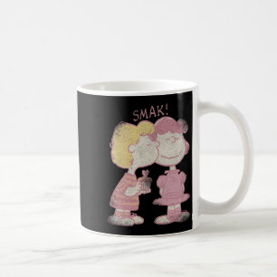 Schroeder & Lucy Valentine's Day Kiss Coffee Mug
