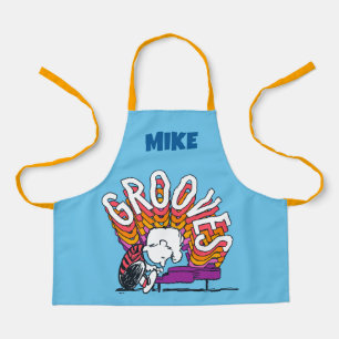Schroeder - Grooves   Add Your Name Apron