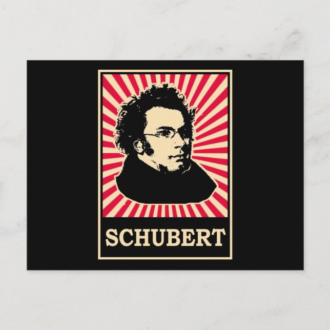 Schubert Postcard (Front)