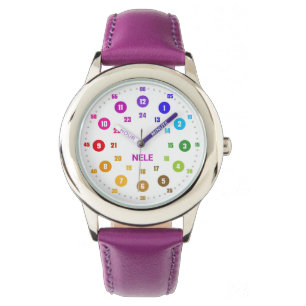 Schulanfangsgeschenk Lernuhr Kinder-Armbanduhr Watch