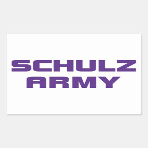 Schulz Army Sticker