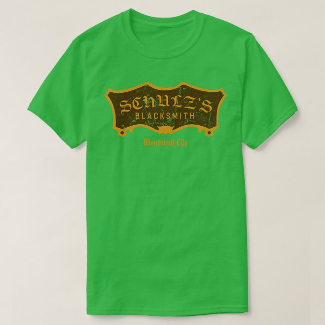 Schulzs Blacksmith T-Shirt (Design Front)