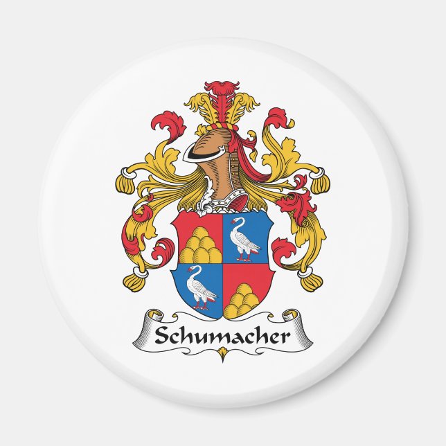 Schumacher Family Crest Magnet (Front)