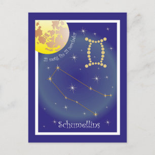 Schumellins 21 matg fin 21 zercladur Postkarte Postcard