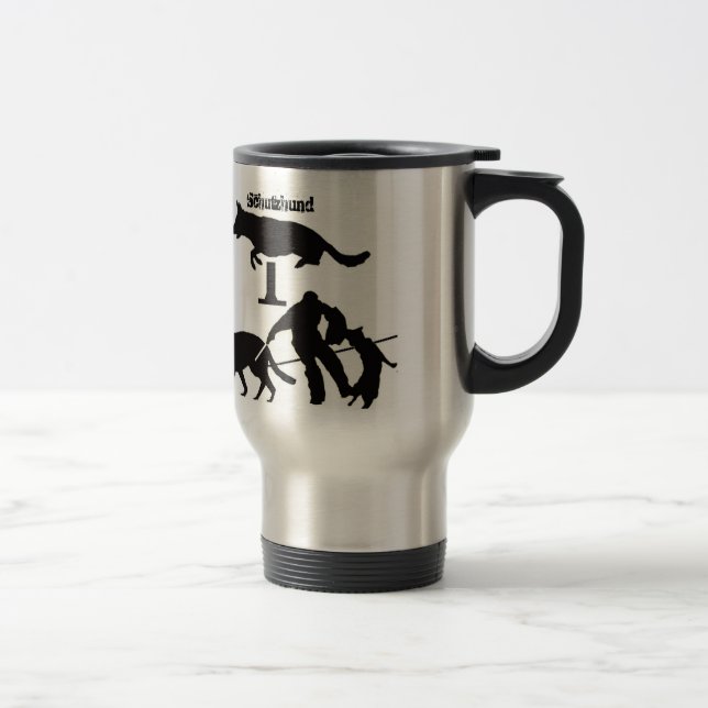 Schutzhund travel mug (Right)