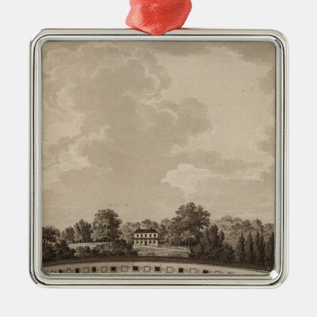 Schuylkill river metal tree decoration (Front)