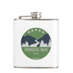  Schuylkill River Trail Hip Flask