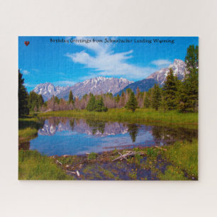 Schwabacher Landing Wyoming Jigsaw Puzzle