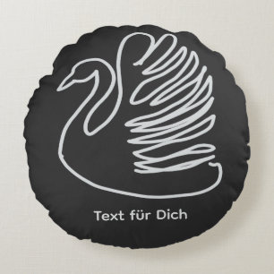 schwan round cushion
