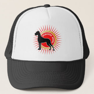 Schwarz rot gold Deutsche Doggen Trucker Hat