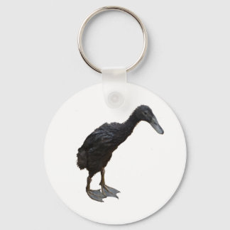 schwarze Laufente Key Ring