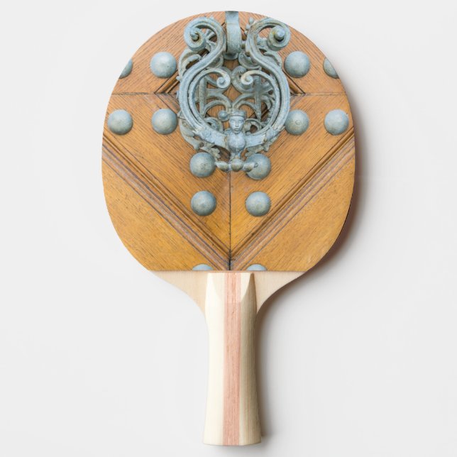 Schwarzenbersky Palace Door Knocker Ping Pong Paddle (Front)