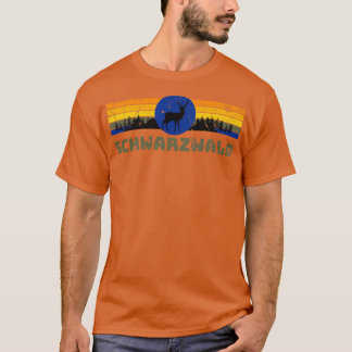 Schwarzwald BadenWrttemberg Wald Reh Natur T-Shirt