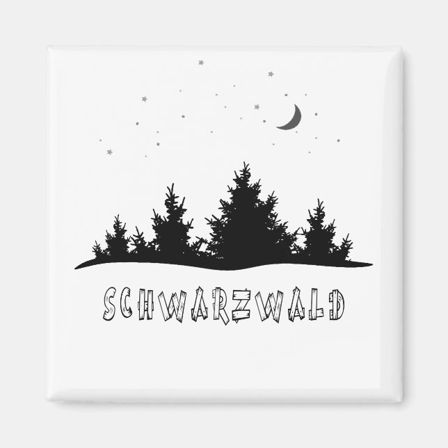 schwarzwald - Germany Black Forest Magnet (Front)