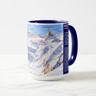 " Schweiz: 2021/heute - Zermatt/Matterhorn Panorma Mug