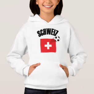 Schweiz Fussball Switzerland Soccer Flag