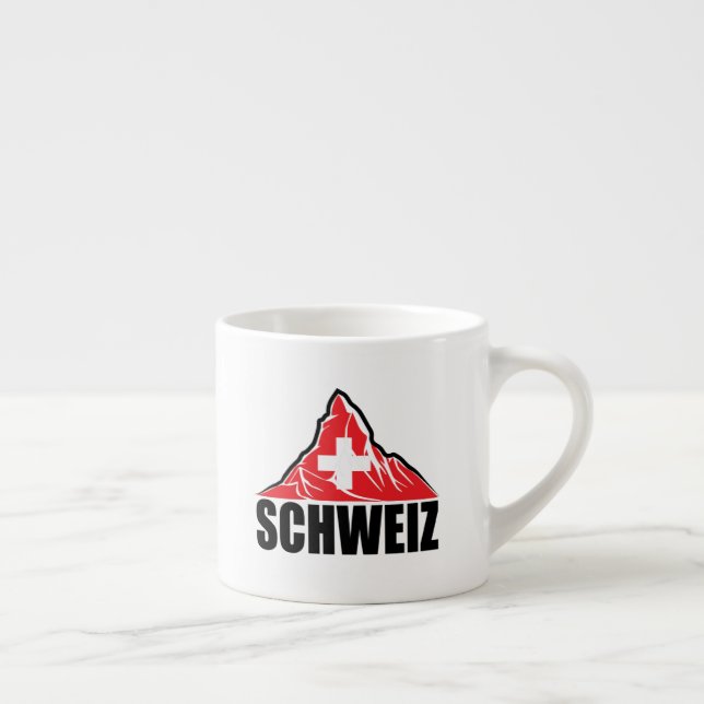 Schweiz Matterhorn Switzerland Espresso Cup (Right)