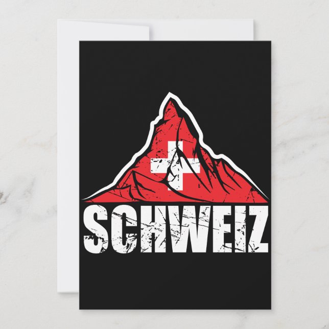 Schweiz Matterhorn Switzerland Vintage (Front)