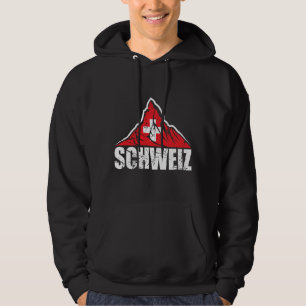 Schweiz Matterhorn Switzerland Vintage Hoodie