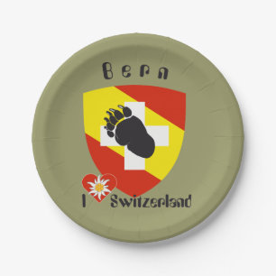Schweiz Suisse Svizzera Bern Berne Berna Teller Paper Plate
