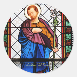 Schweiz Suisse Svizzera Svizra Aufkleber Classic Round Sticker