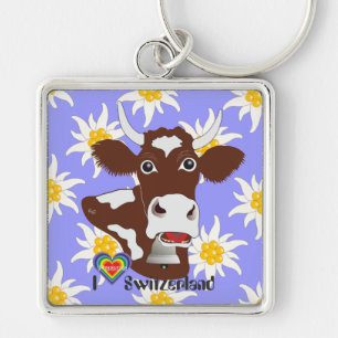 Schweiz Suisse Svizzera Svizra Schlüsselanhänger Key Ring