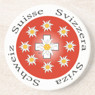 Schweiz Suisse Svizzera Svizra Switzerland Coaster
