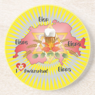 Schweiz - Suisse - Svizzera - Svizra - Switzerland Coaster