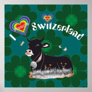 Schweiz, Suisse, Svizzera, Svizra, Switzerland Poster