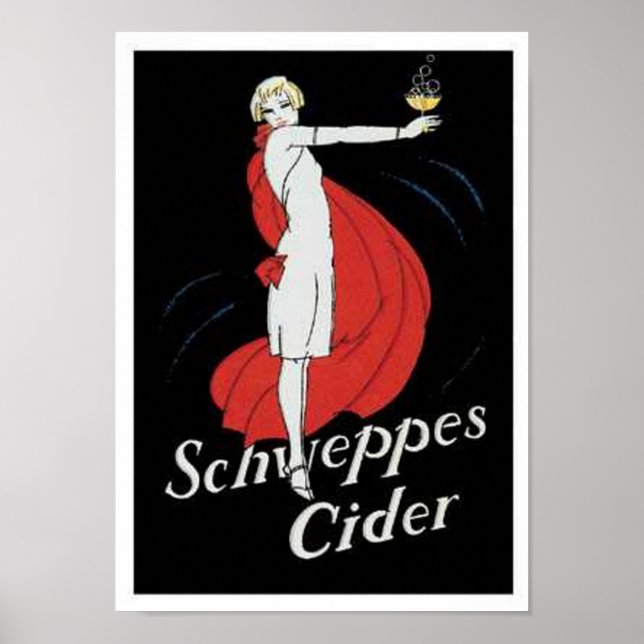 Schweppes Cider Poster (Front)